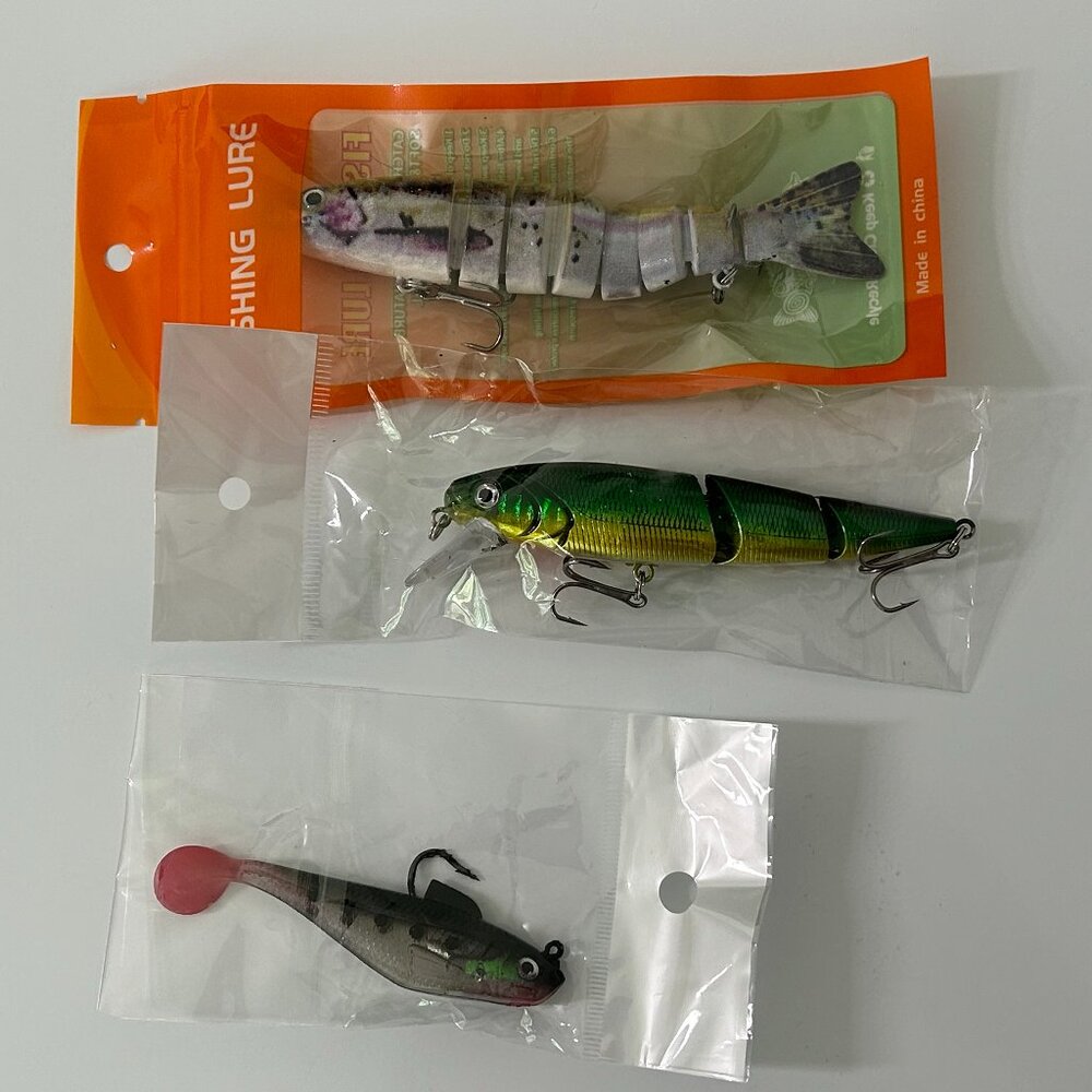 Fishing Lures-Jointed Segment Swimbaits-Bait Wobblers-Crankbait-Fishing Lure #27